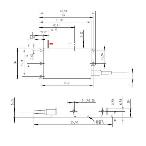 Lasermodul grøn 10mW 520nm med fokuserbar linse IP20 CE