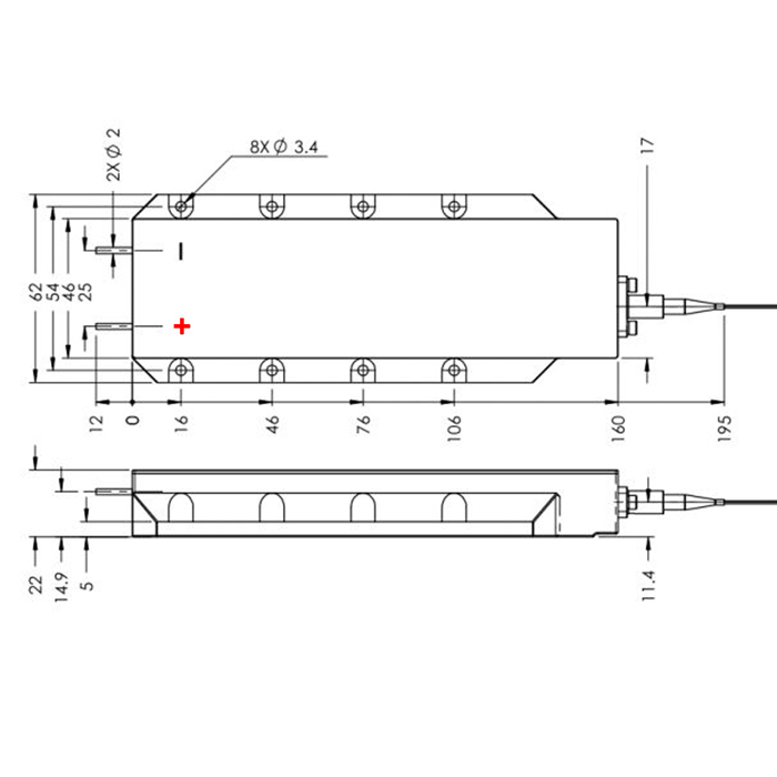 300W 915nm High Power Fiber Coupled Diode Laser with nlight laser chips — изображение 2