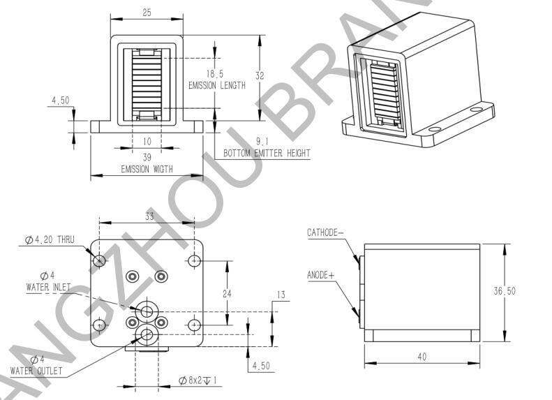 755 808nm 300W Laser Diode with 6 Bars — изображение 2