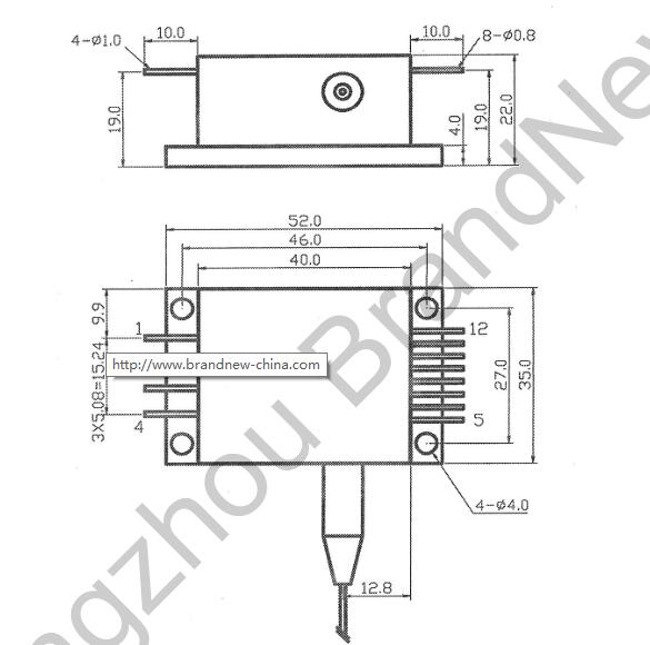 10W 976nm 12 Pins Fiber Coupled Diode Laser — изображение 2