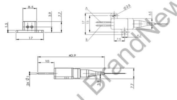 10W 980nm CW Fiber Coupled Laser Diode - Электроиндустрия-2000